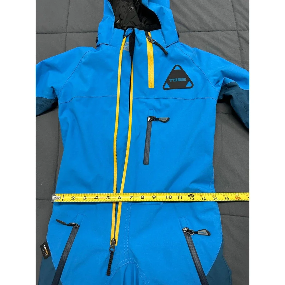 TOBE 2.0 Kids Snowsuit Ski Suit Blue‎ One Piece Snowboard Jumpsuit Size 104 4Y